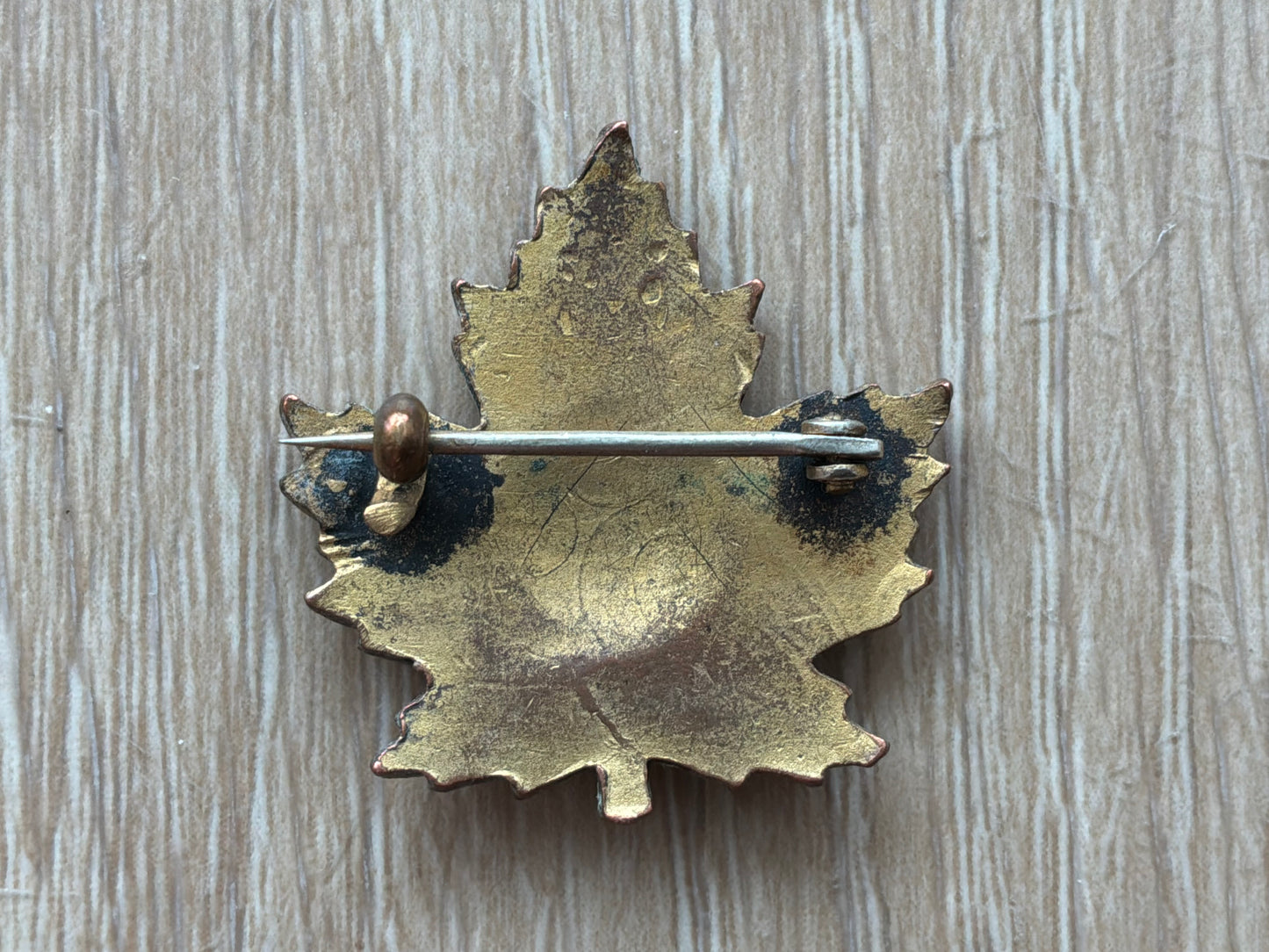 WW1 CEF 52nd Battalion (New Ontario) Regiment collar converted to a sweetheart.