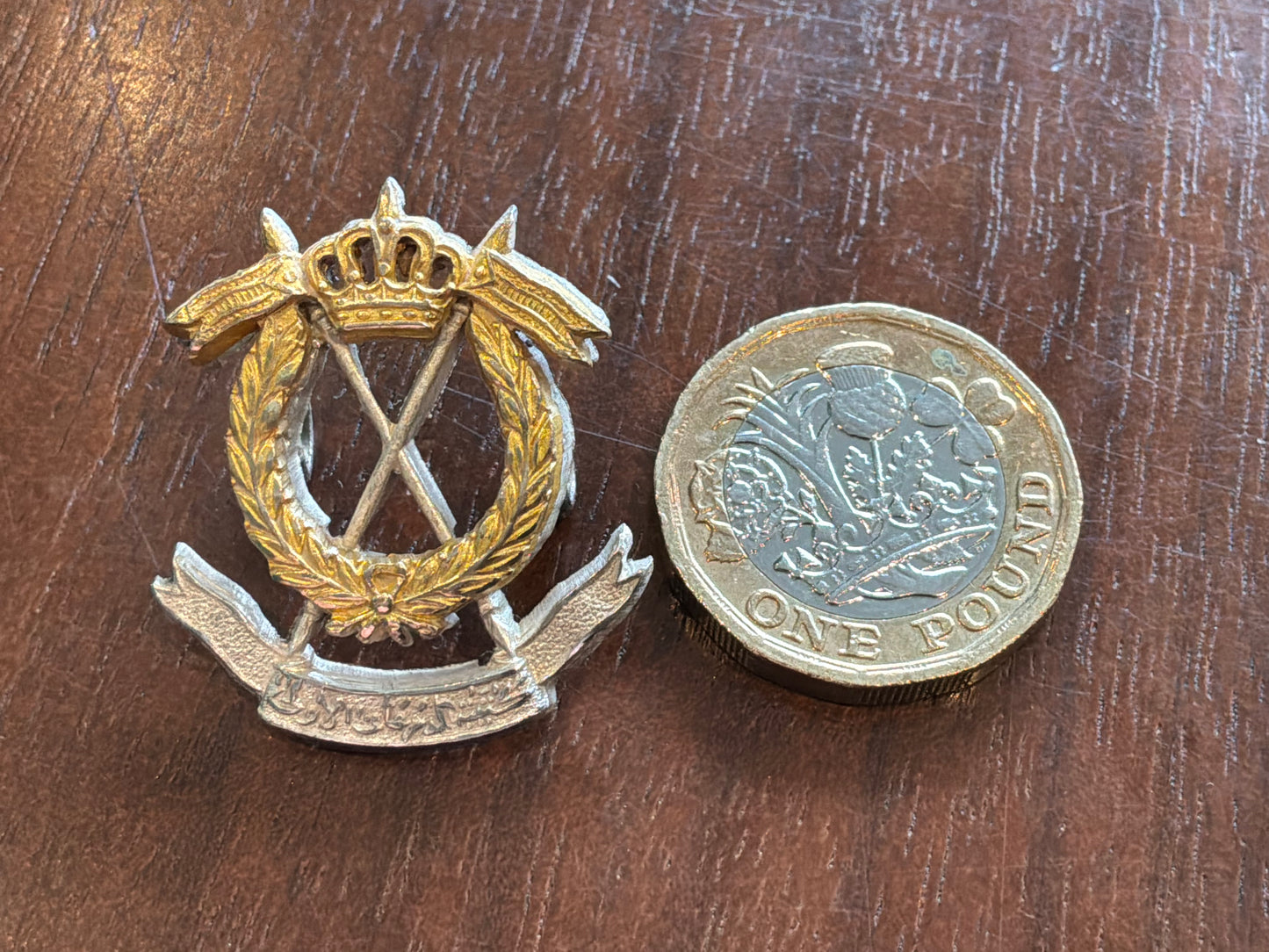 Jordanian/Transjordanian forces, armoured or Cavalry Regiment badge ?