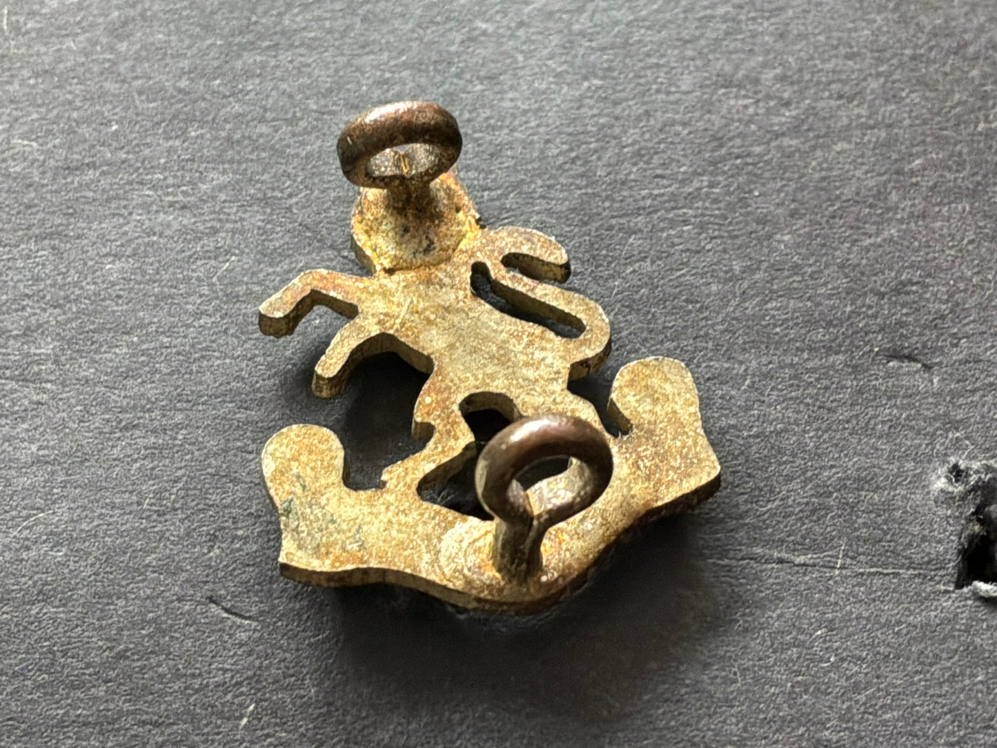Kenya Police w/m collar badge, Colonial era