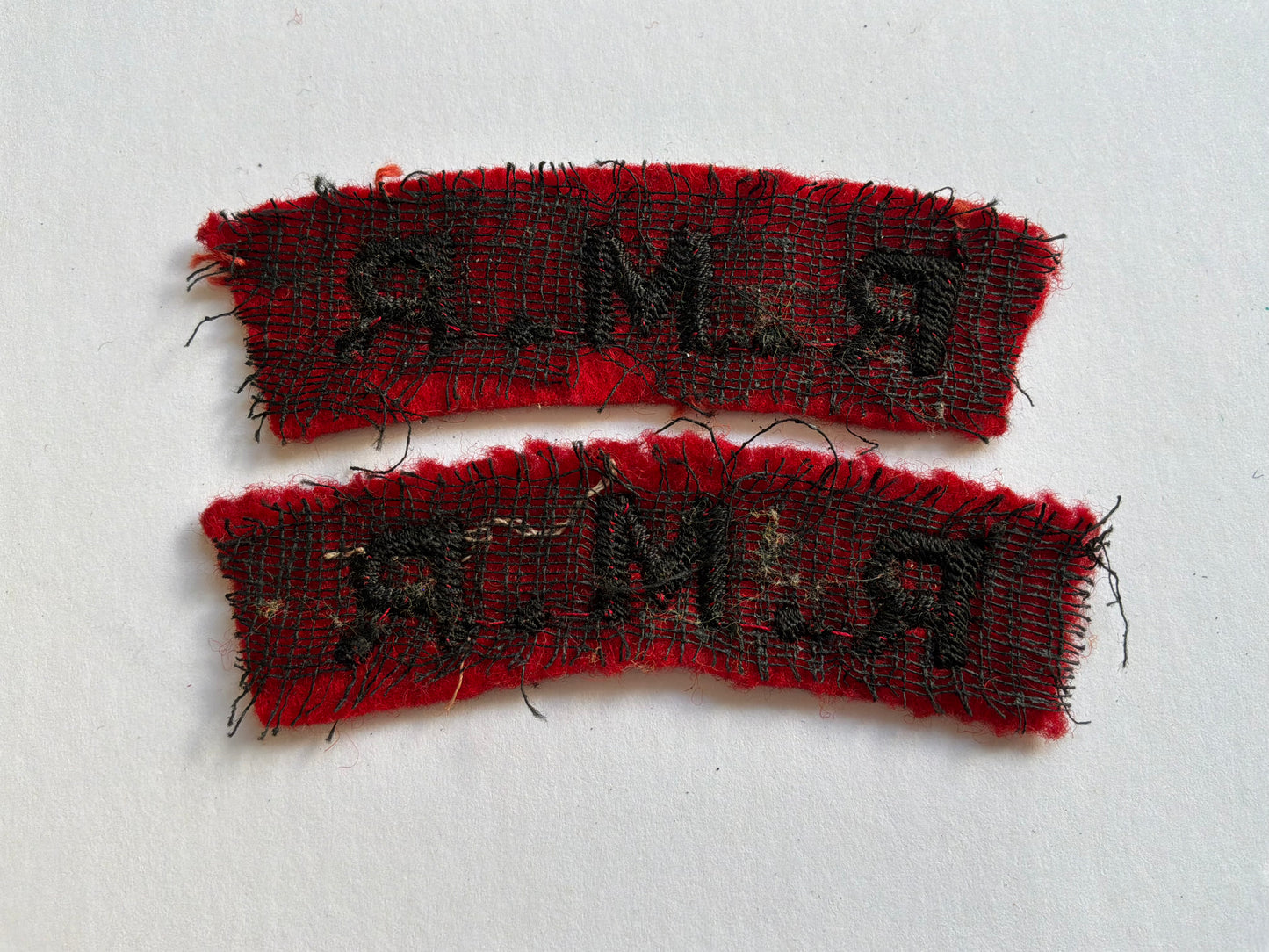 Royal Military Police (R.M.P) Cloth Shoulder Titles