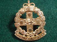 Royal N.S.W Regiment Anodised Hat Badge