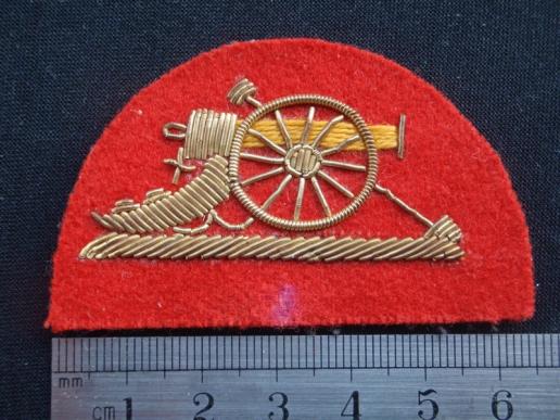 Bullion Artillery Badge