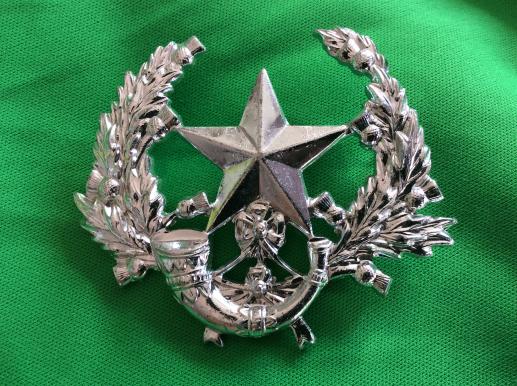 The Cameronians Anodised glengarry badge