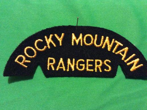 Rocky Mountain Rangers Shoulder title