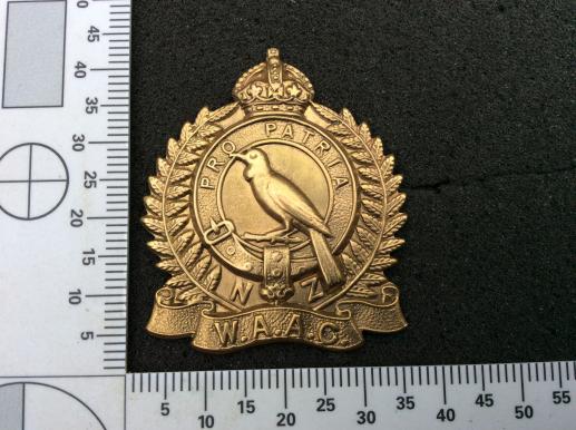 WW2 New Zealand Women’s Army Auxiliary Corps Cap badge