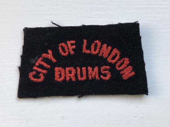 CITY OF LONDON DRUMS ( believed to be cadets)