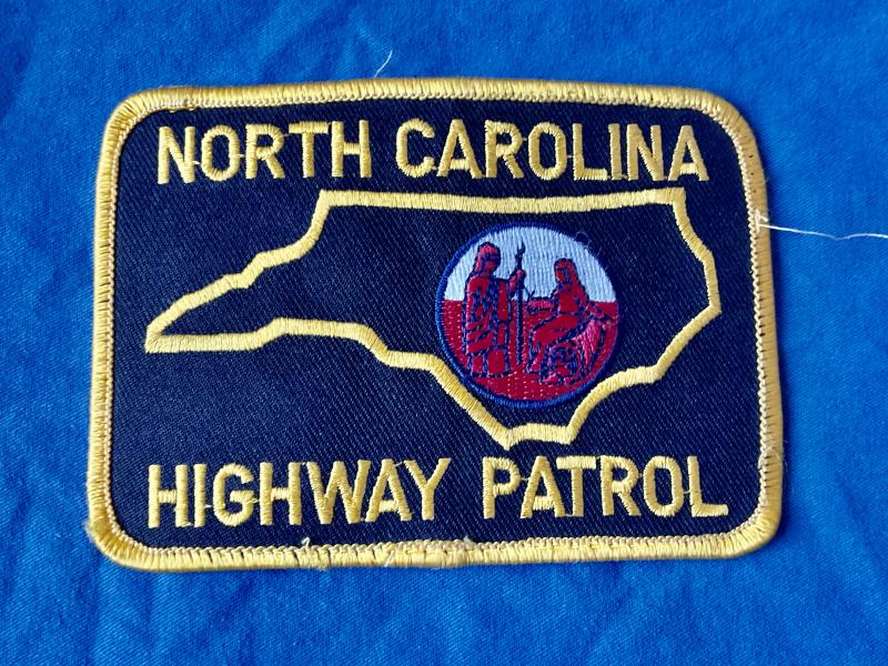 North Carolina Highway Patrol sleeve badge