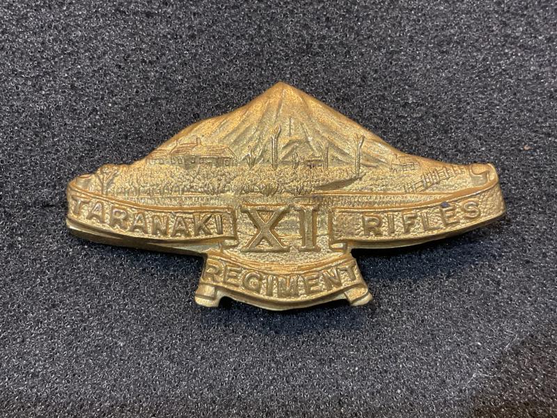 WW1 N.Z 11th (Taranaki Rifles) Regt cap badge