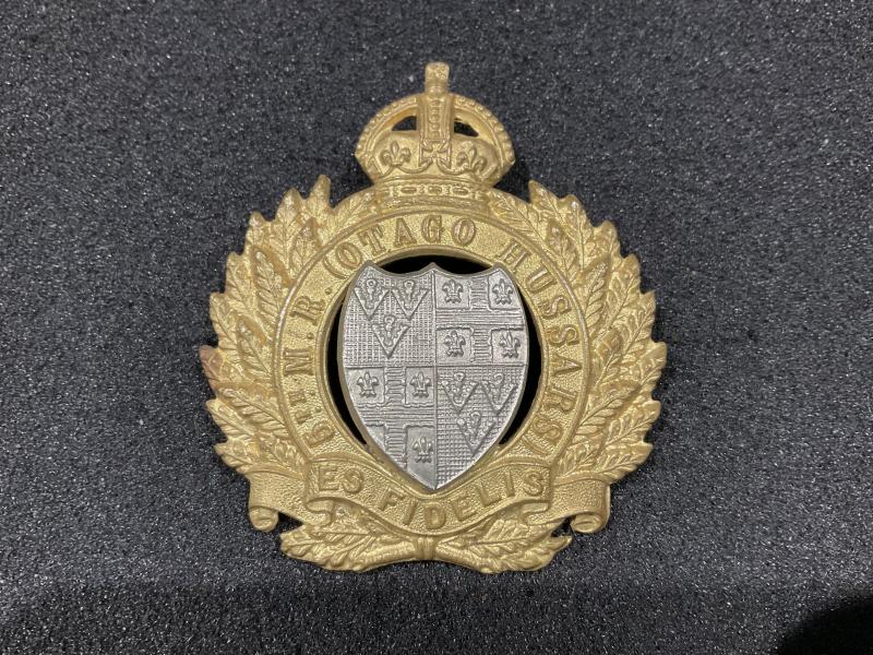 WW1 5th Mounted Rifles (Otago Hussars) cap badge by Gaunt