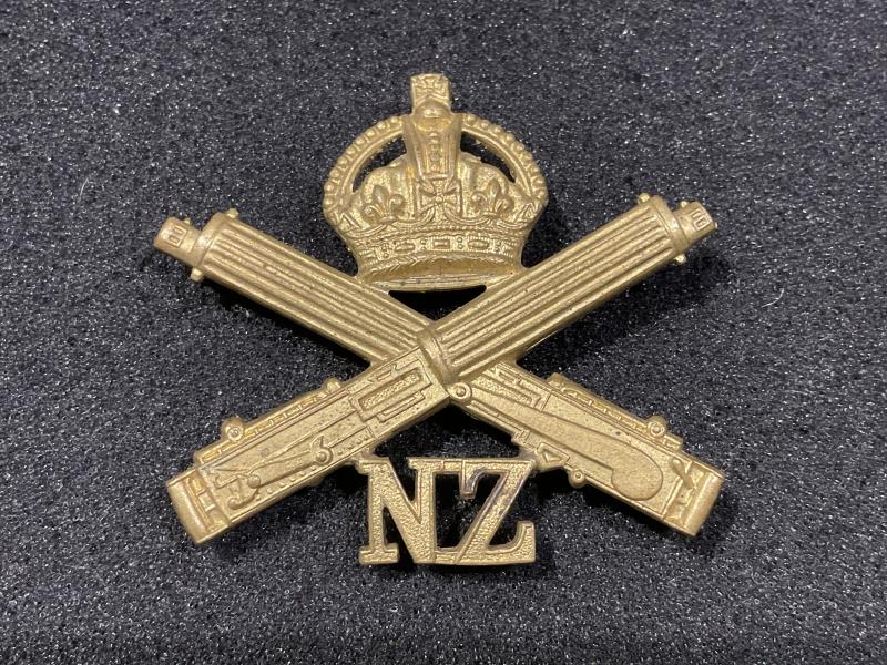 WW1 New Zealand Machine Gun Corps ORs cap badge