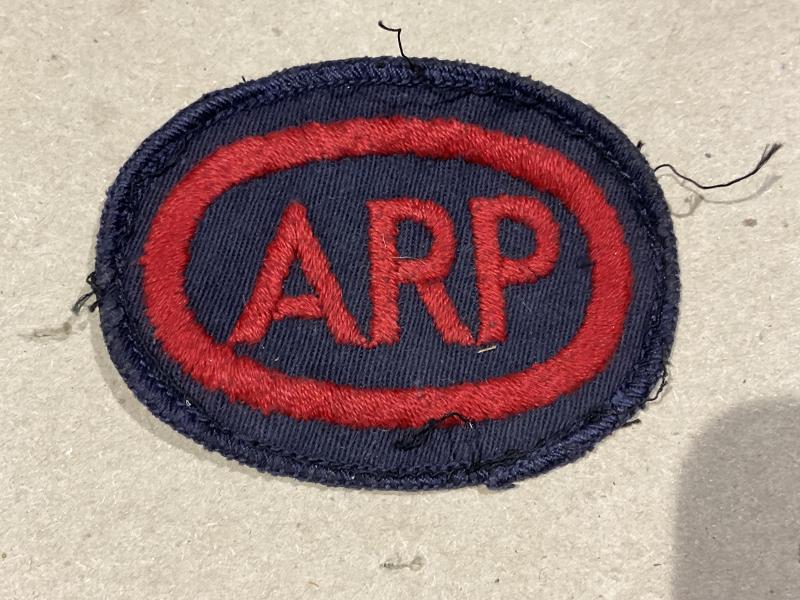WW2 ARP (Air Raid Patrol) overalls breast badge