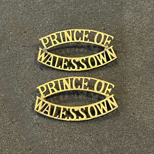 Gradia Militaria -  Prince of Wales Own shoulder titles