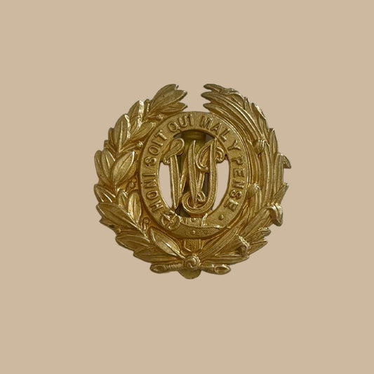 Gradia Militaria -  West Indies Regt brass cap badge