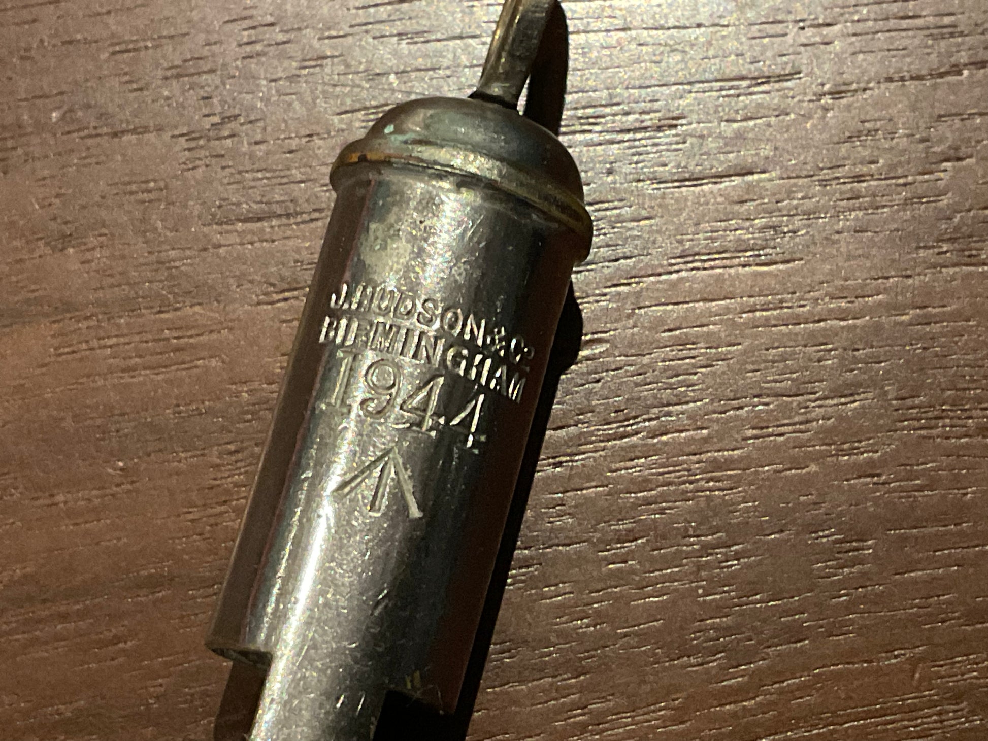 1944 Dated Army issue whistle by Hudson