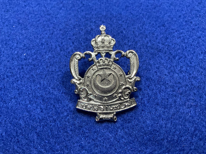 1960s King Idris of Libya Army cap badge