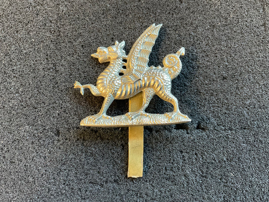 1st Battalion, Monmouthshire Regiment cap badge front