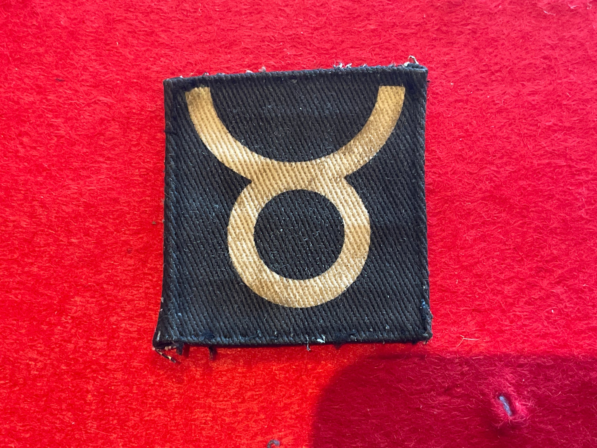 2nd Army Group Royal Artillery printed formation sign