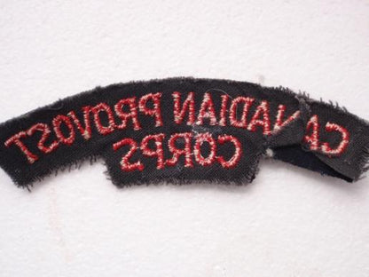WW2 Canadian Provost Corps Shoulder Title