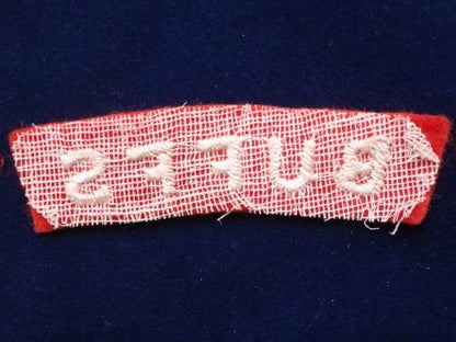 WW2 BUFFS Shoulder Title