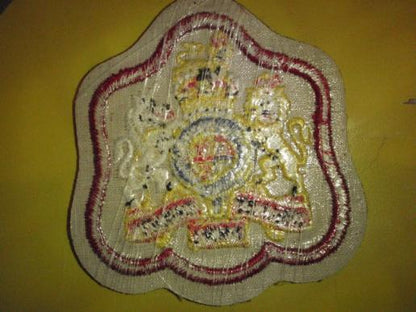 R.A.M.C (Cherry border) R.S.M Badge