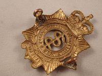 R.A.A.M.C Brass Q/C Hat Badge