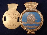 Gradia Militaria -  Royal Navy R.N.X.S (Mine Service) Beret Badge