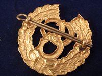 Control Commission Germany Gilt Badge