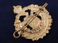 WW2 2nd Armoured Regiment Cap Badge