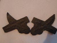 Generals' Gold Bullion on Black Rank Badges