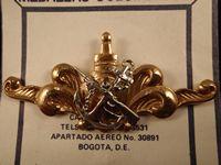 Columbian Marine's INFANTERIA MARINA GRANDE Breast Badge