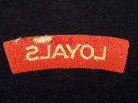 The Loyal Regiment Shoulder Title