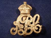 Gradia Militaria -  Army Pay Corp Brass Cap Badge (1902-1920)