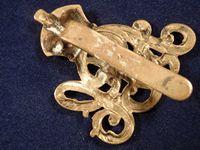 Army Pay Corp Brass Cap Badge (1902-1920)