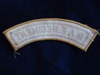 Desert Pattern RAF Regiment Shoulder Title