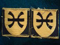 Matching pair of 12th Infantry Brigade Formation Signs