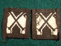 WW11 2nd Infantry Div (Crosskeys) Formation Signs
