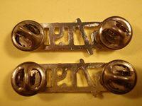 15/19th Hussars Anodised Shoulder Titles