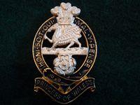 The Princess of Wales's Royal Regiment Soldiers b/m Cap Badge