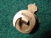 H/M Silver Royal Army Reserve Lapel badge