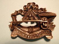 The Kings Shropshire Light Infantry 1881-1882 Collar Badge