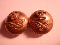 Gradia Militaria -  Two part Q/C Raf Side Cap Buttons