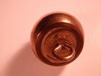 Q/C Officers R.A Two Part Ball Button