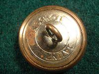 24th Lancers Large Brass Button
