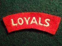 Gradia Militaria -  WW2 LOYALS Shoulder Title