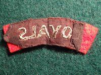 WW2 LOYALS Shoulder Title