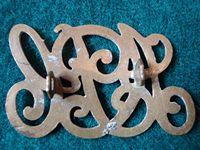 Army Pay Corps 1898-1900 Forage-Cap Brass Badge