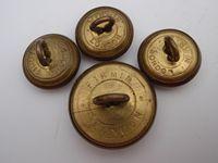 Jordanian Military Forces Brass Buttons