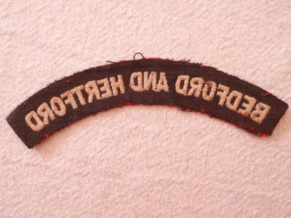 Bedford and Hertford Shoulder Title