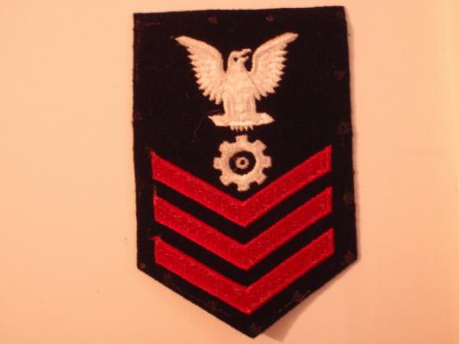 U.S Navy P.O 1st Class Sleeve Badge