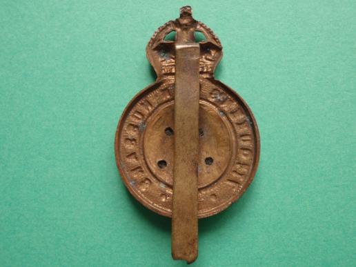 The 7th Queens Own Hussars bi/metal Cap Badge